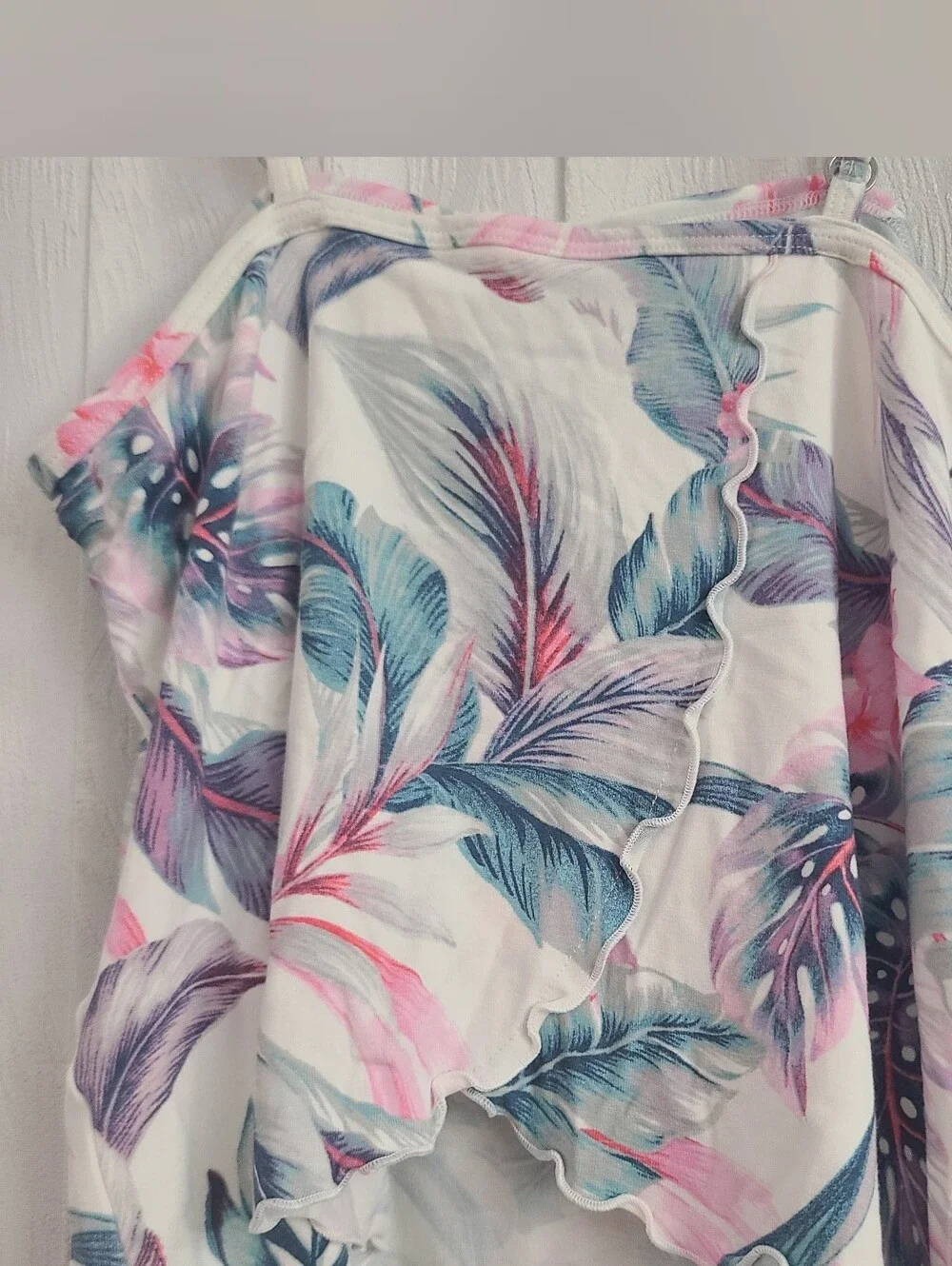 Abercrombie Kids Girls Lot Of 2 Tropical Tank Top Sz 11/12 & Graphic T Sz 13/14